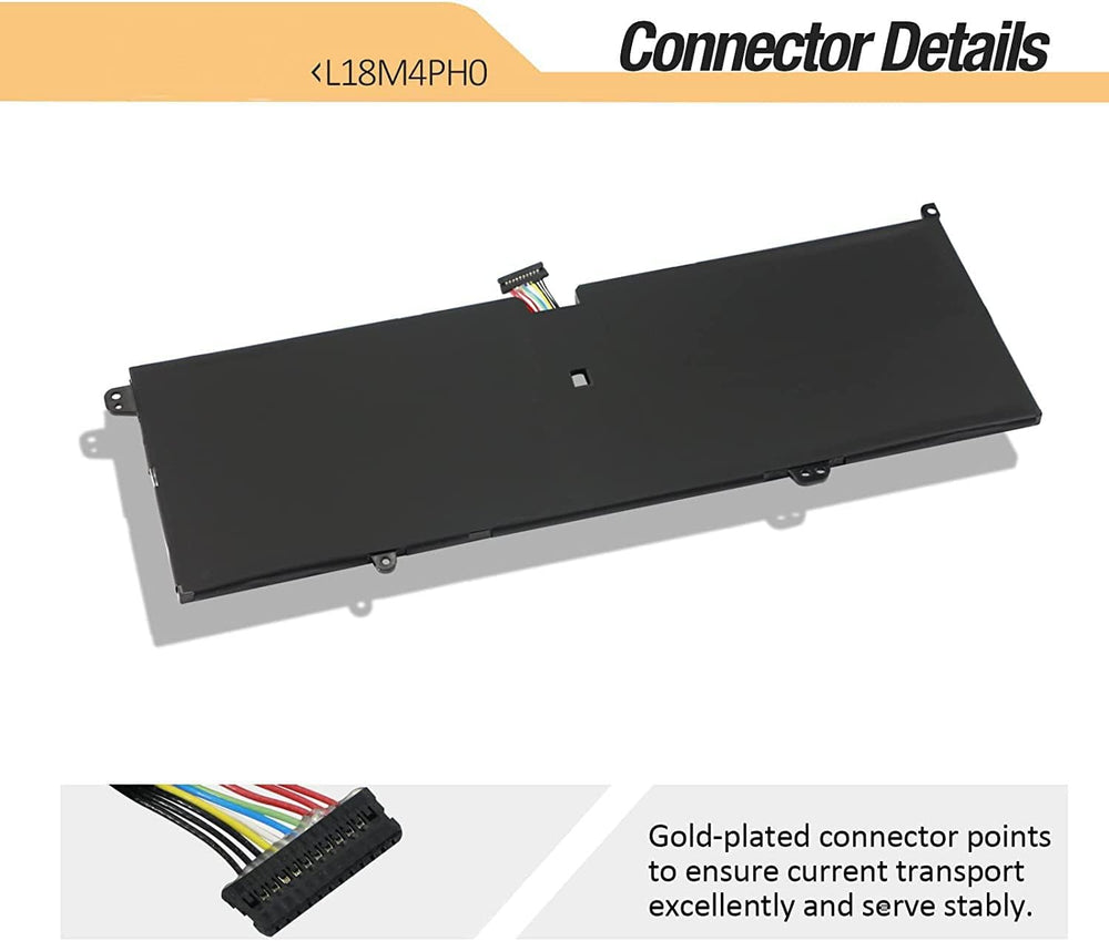 L18M4PH0 L18C4PH0 Laptop Battery Compatible with Lenovo Ideapad Yoga C940-14IIL Series 5B10T11585 5B10T11586 5B10W67374 - JS Bazar