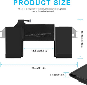 A1965 MacBook Battery Air 13" Retina A1932 (2018 2019, Early 2020) A2179 EMC 3184 3302 MacBook Air Laptop Batteries JS Bazar