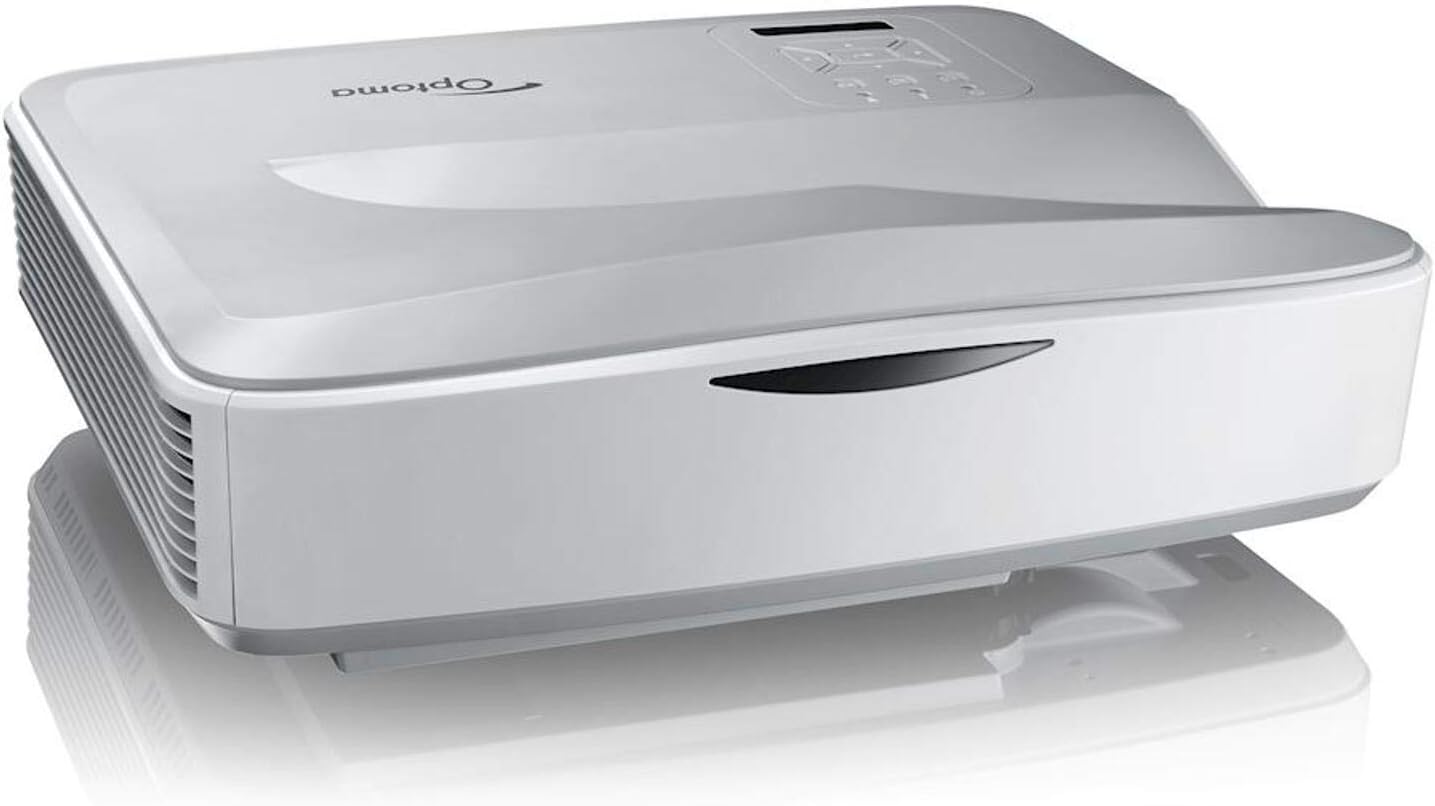 Optoma ZW400USTi Projector, DLP Technology, 4000 ANSI Lumens, WXGA Resolution, 16:9 Aspect Ratio, IP5X Dust Resistant Projectors JS Bazar