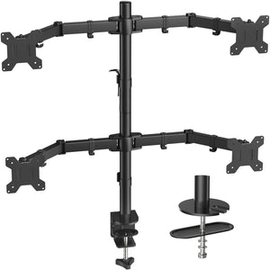 quad screens articulating monitor stand | ldt08-t04 - JS Bazar