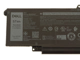 66DWX Laptop Battery Dell Latitude 7440 7340 7640 57Wh 3-cell Laptop Batteries JS Bazar