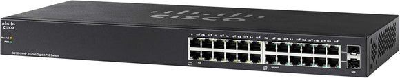 Cisco SG112-24 COMPACT - Mini-GBIC Ports SG112-24 - Cisco Small Business 110 Series Unmanaged Switches Networking Switches JS Bazar