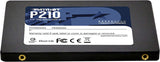 Patriot P210 2.5" 512GB SATA III Internal Solid State Drive (SSD) : P210S512G25 Hard Drives JS Bazar