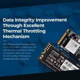 Klevv Cras C710 512gb M.2 Pcie 3x4 Nvme 3D NAND Internal SSD Read Speed 2,050MB/S / Maximum Write Speed 1,650MB/S : K512GM2SP0-C71 Hard Drives JS Bazar