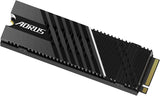 GIGABYTE AORUS Gen4 7300 1TB M.2-2280 NVMe SSD with Heatsink, PS5 Ready, 700TBW : AG4731TB Hard Drives JS Bazar
