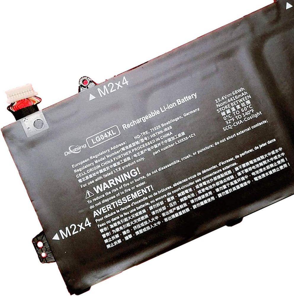 LG04XL (15.4V 68Wh/4416mAh 4-Cells) Laptop Battery Compatible with HP LG04XL Series Notebook HSTNN-IB8S L32535-1C1 LG04068XL LGO4XL L32654-005 - JS Bazar