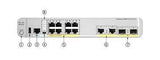 Cisco Catalyst Compact 2960C-8TC-L - Switch - 8 Ports - Managed - Desktop, Rack-Mountable, Wall-Mountable Networking Switches JS Bazar
