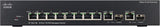 SF302-08MPP - Cisco Small Business 300 Series Managed Switches, 8 10/100 Maximum PoE+ ports with 124W power budget, 2 combo mini-GBIC ports Networking Switches JS Bazar