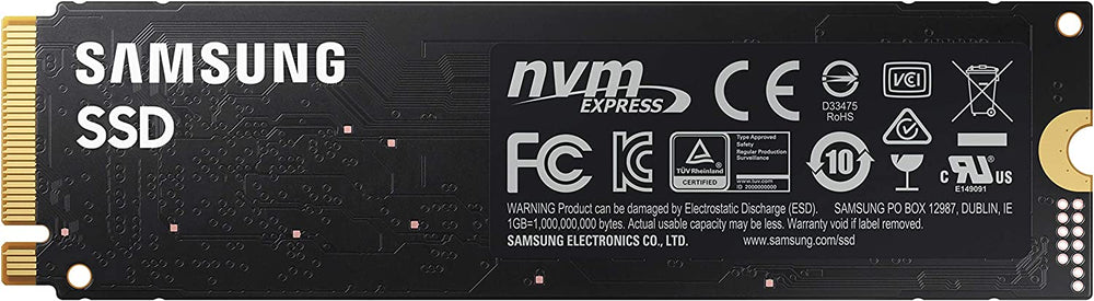 Samsung 980 500GB SSD, PCIe Gen 3.0 x4, NVMe 1.4, Form Factor M.2 (2280) : MZ-V8V500BW - JS Bazar