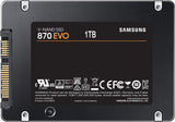 Samsung 870 EVO 1TB 2.5 Inch SATA III Internal SSD : MZ-77E1T0BW Hard Drives JS Bazar