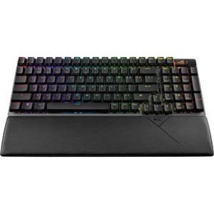 ASUS ROG Strix Scope II 96 Mechanical Switches Wireless Gaming Keyboard - Black | 90MP037A-BKUA01 - JS Bazar