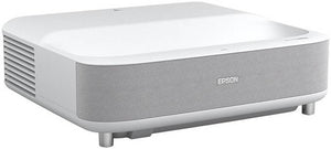 EPSON EpiqVision Ultra FHD Ultra-short-throw Laser Projector, 3600 Lumens, 3LCD, Up to 120" Screen Size, Ultra Range with Android TV - JS Bazar