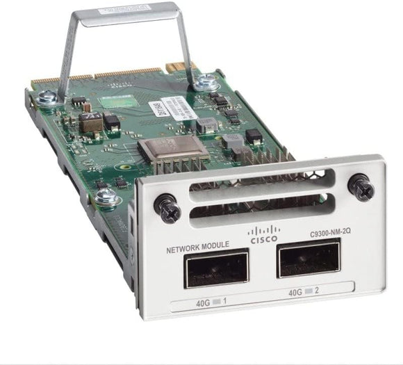 Cisco Catalyst C9300-NM-2Q Network Module 40 Gigabit QSFP+ Networking Switches JS Bazar
