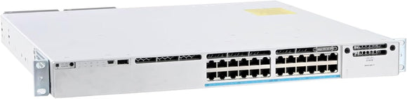 Cisco C9300-24S-E Catalyst 9300 24-Port 1GE SFP Modular Uplink Network Advantage Switch Networking Switches JS Bazar