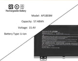 AP18E7M AP18E8M Acer Laptop Battery for Acer Aspire Nitro 5 AN515 AN715 Helios 300 4ICP4/69/90 Laptop Batteries JS Bazar