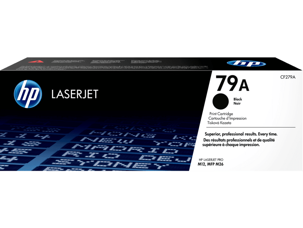 HP 79A Black Original LaserJet Toner Cartridge : CF279A