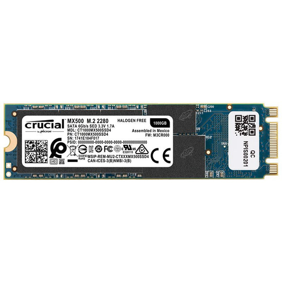 Crucial 1TB P2 NVMe PCIe Internal SSD, M.2 Form Factor : CT1000P2SSD8 Hard Drives Crucial