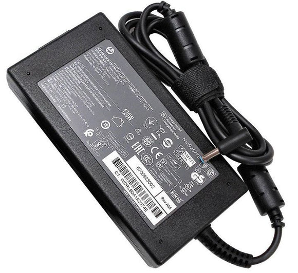 Original HP 120W 19.5V 6.15A Output AC Adapter, Input 100-240V 1.5A, 50-60Hz, Laptop Charger | A065R01DL Power Adapter & Charger Accessories JS Bazar