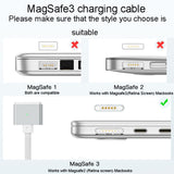 140 watt Type C To MagSafe 3 Adapter Cable For Macbook Pro 14 MacBook Air 13 M3 MacBook Air M2 power cord JS Bazar