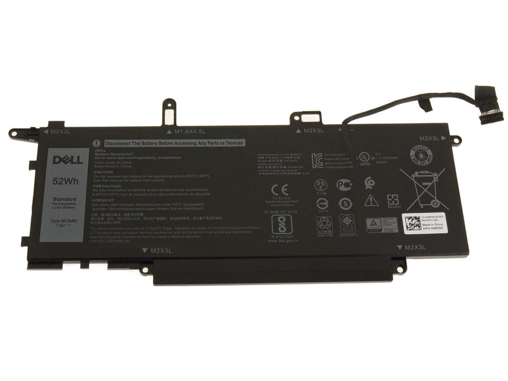 7146W Dell Latitude 7400 2-in-1, E7260, E7270 0C76H7 Laptop Battery Laptop Batteries JS Bazar