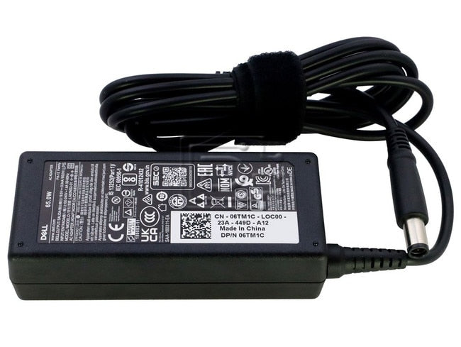 Dell 65W AC Adapter for Inspiron 15 (3520), Inspiron 15 (3521), Inspiron 15 (3537), Inspiron 15R (5520), Inspiron 15R (5521), Inspiron 15R (7520), Inspiron 15R (N5110) Laptop Charger JS Bazar