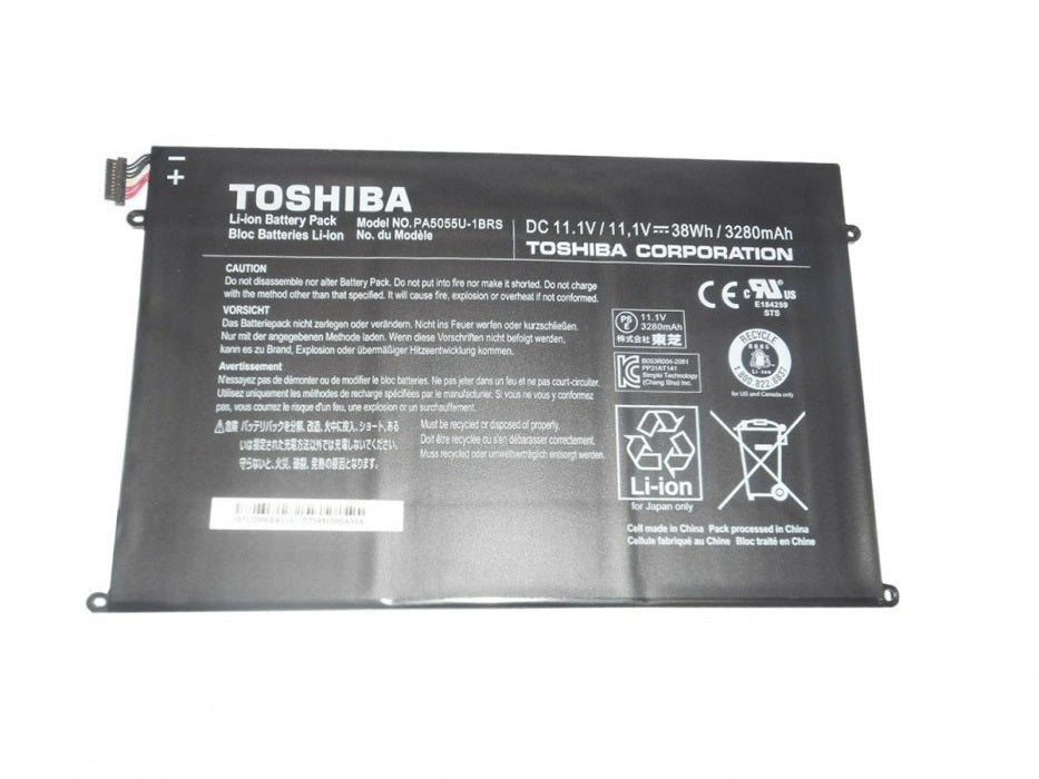 11.1V 38Wh 3280mAh PA5055U-1BRS Toshiba AT330, KB2120, PA5055 Laptop Battery - JS Bazar