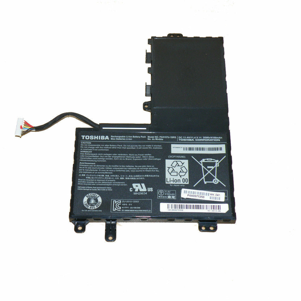 Toshiba Satellite U940 M40 M50T E55 E45T E55T-A5320 E45T-A4100 PA5157U-1BRS  11.4V 50wh  Battery - JS Bazar