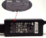 45W Dell Laptop charger for Dell Latitude 13 3379 7350 XPS 13 9333 9343 9350 9360 19.5V 2.31A 4.5mm*3.0mm LA45NM140 Laptop Charger JS Bazar