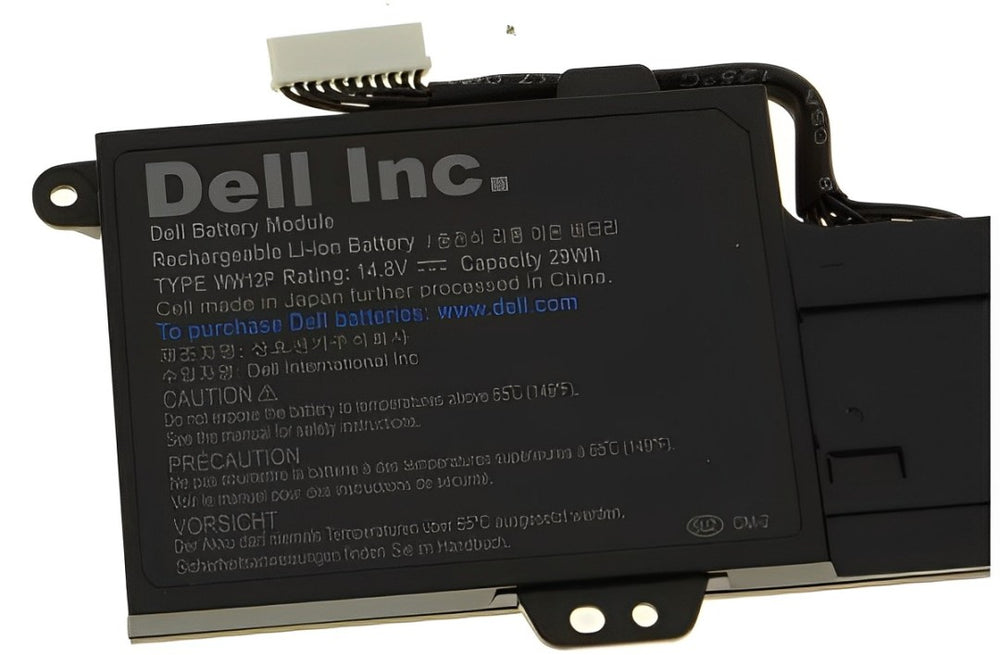 Dell Inspiron DUO 1090 14.8V 29wh WW12P 9YXN1 TR2F1 Convertible Laptop Battery Laptop Batteries JS Bazar