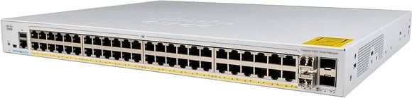 Cisco Catalyst C1000-48FP-4X-L network switch Managed L2 Gigabit Ethernet (10/100/1000) Power over Ethernet (PoE) Grey Networking Switches JS Bazar