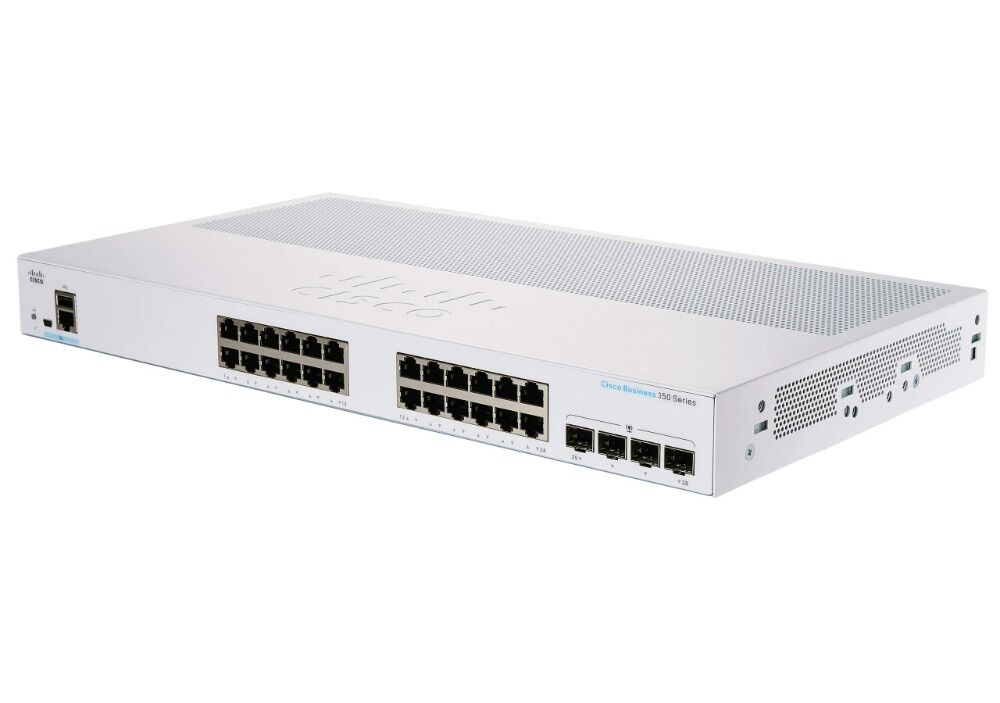 Cisco CBS350-24T-4G Managed L3 Gigabit Ethernet 1U Grey CBS350-24T-4G