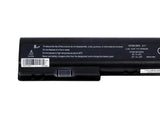 Detail view of HP Pavilion DV7 replacement battery