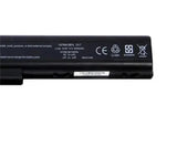 Battery label detail for HP Pavilion DV7 replacement battery