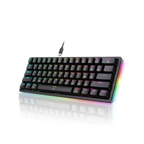 Redragon Akali K642-RGB 60% Wired Gaming Mechanical Keyboard - Black | K642-RGB