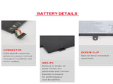45N1704 45N1705 45N1706 45N1707 Laptop Battery for Lenovo Thinkpad 12.5" S1 Yoga 12 20CD 20CDA 20DL 20DK Yoga S1-120 S1-S240 Series 20CDS00800 20CDS00700 20CDS00600 20CDS00500 4ICP5/42/62-2 14.8V 47Wh image 4