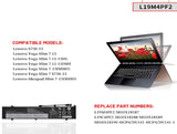 L19M4PF2 L19C4PF2 Laptop Battery for Lenovo S750-15 Yoga Slim 7 15 15-15IIL 15-15IMH Yoga 7-15IMH05 Ideapad Slim 7-15IMH05 Slim 7 S750-15 Series 5B10X18187 5B10X18188 SB10X18189 SB10X18190 15.36V 70Wh image 2