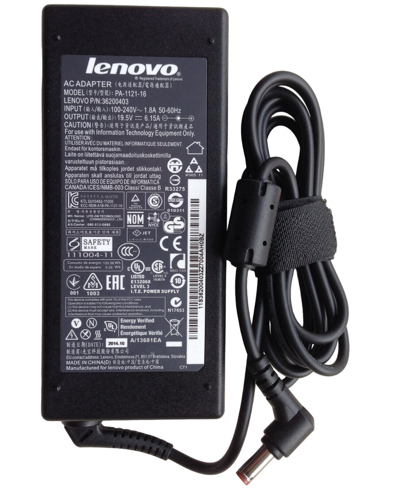 120W Lenovo IdeaPad Y510P, 36200400, 36200403, 19.5V 6.15A Compatible Laptop AC Adapter - JS Bazar