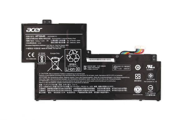AP16A4K Acer Laptop Battery for Acer Aspire One Cloudbook KT.00304.003 42Wh Laptop Batteries JS Bazar