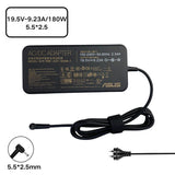 ASUS 180W ADP-180MB F charger with 19.5V 9.23A and 5.5mm x 2.5mm connector