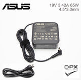 ASUS 65W 19V 3.42A adapter with 4.5mm x 3.0mm connector — correct small-pin version