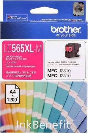 Brother LC565XL Ink Cartridge Magenta LC565XL-M Cartridges JS Bazar