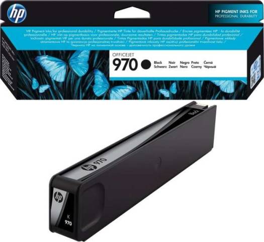 HP 970 Black Original Ink Cartridge : CN621AE Cartridges JS Bazar
