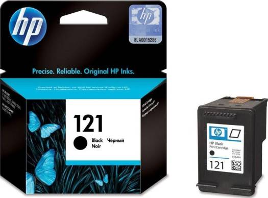 HP 121 Black Original Cartridge : CC640HE Cartridges JS Bazar