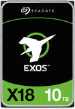 Seagate Exos X18 10TB Internal Hard Drive, 7200 Rpm SATA III 6 Gb/s Interface : ST10000NM018G Hard Drives JS Bazar