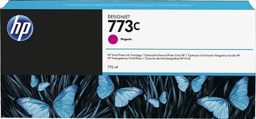 HP 773C 775-ml Magenta DesignJet Ink Cartridge : C1Q39A Cartridges JS Bazar