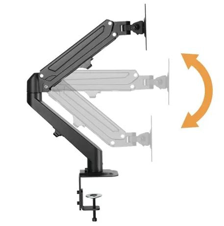 economical stylish single monitor gas spring arm | 91-ldt25c012 - JS Bazar