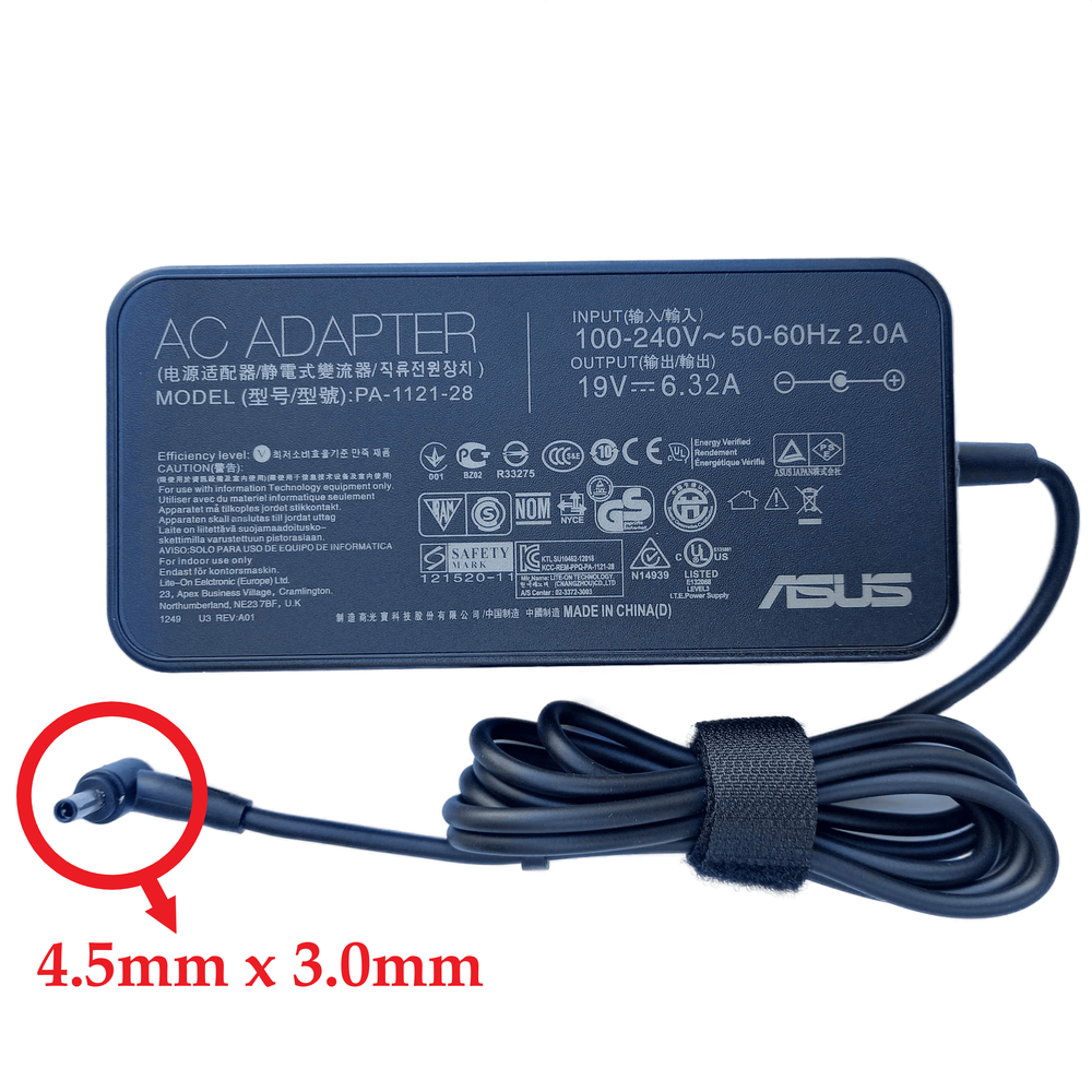 Original ASUS 120W PA-1121-28 Adapter - JS Bazar