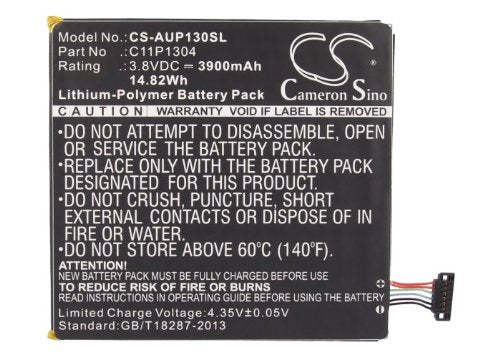 3.8V 15Wh 3910mAh C11P1304 Asus K00B MEMO PAD HD 7 MeMO Pad HD 7 ME173X Asus Laptop Battery Laptop Batteries JS Bazar