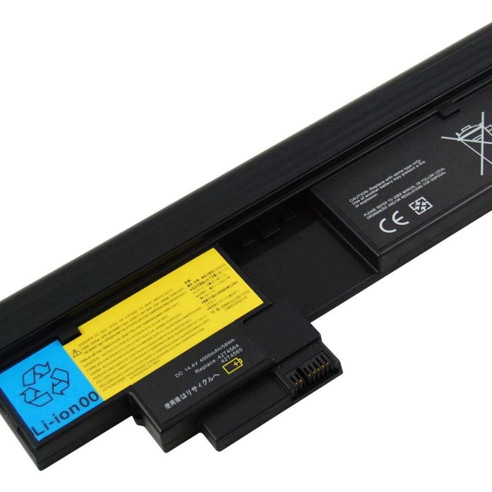 Lenovo ThinkPad X201T X200T 42T4657 42T4563 42T4658 42T4565 Replacement Laptop Battery - JS Bazar