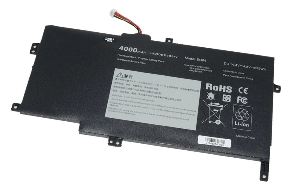 Replacement Envy 6 Series HP EG04, EG04XL Laptop Battery - JS Bazar